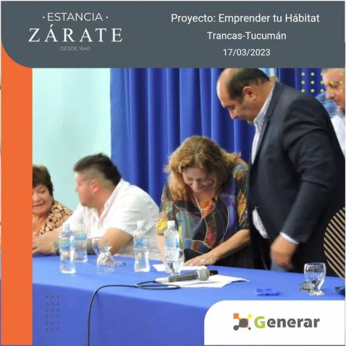 PROYECTO: " Emprender tu habitat" Zarate Norte 