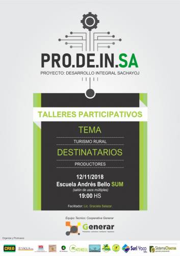 PRODEISA: PROYECTO DE DESARROLLO INCLUSIVO DE SACHAYOJ - SANTIAGO DEL ESTERO