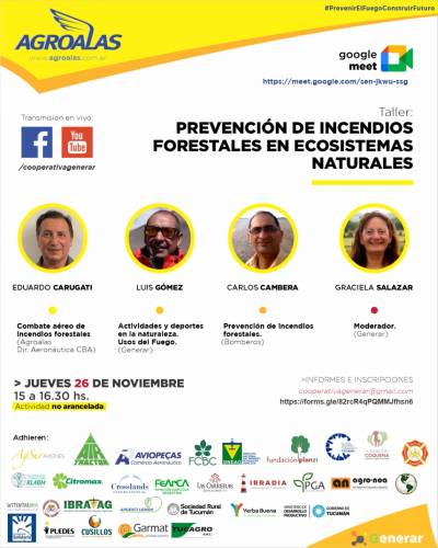 Taller: «Prevención de Incendios Forestales en Ecosistemas   Naturales»